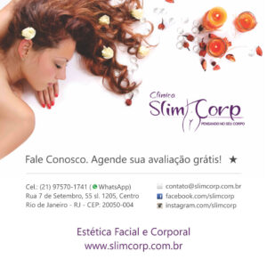A Slim Corp é uma Clínica do Rio de Janeiro, RJ que atua nas áreas de Estética Corporal, Facial e Massagens. Visite nosso Blog ou Fale Conosco